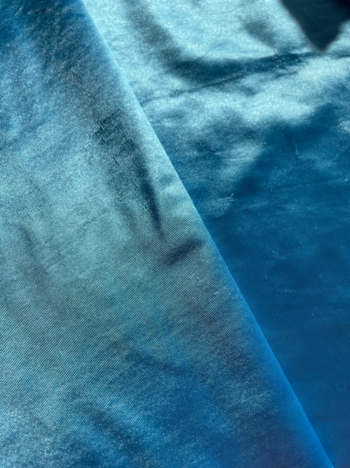 Chemin de table - Bleu bébé