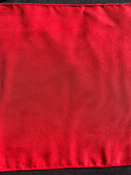 Chemin de table - Rouge pompier cotton