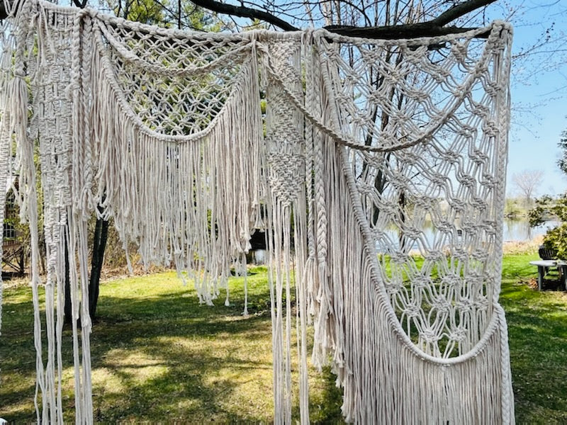 Arche de macramé