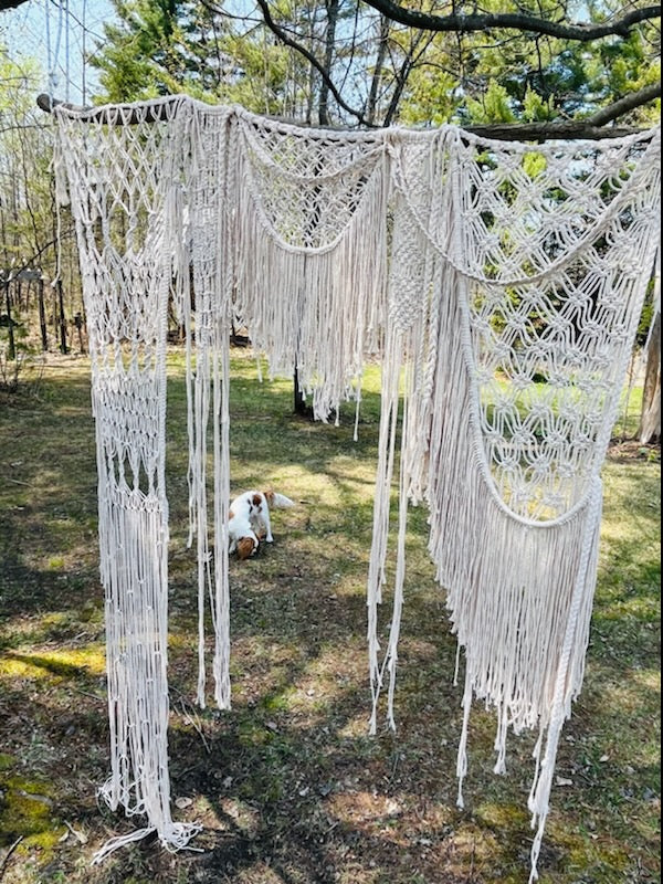 Arche de macramé