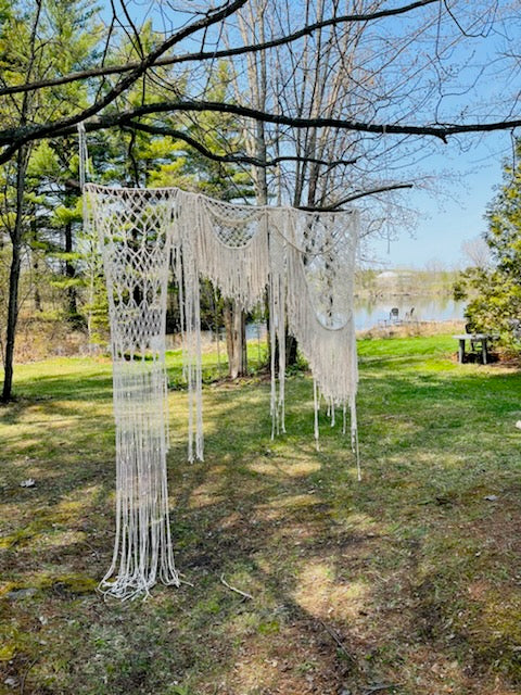 Arche de macramé