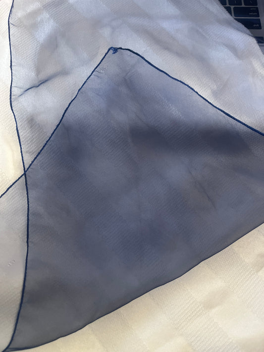 Chemin de table - Marine (Organza)