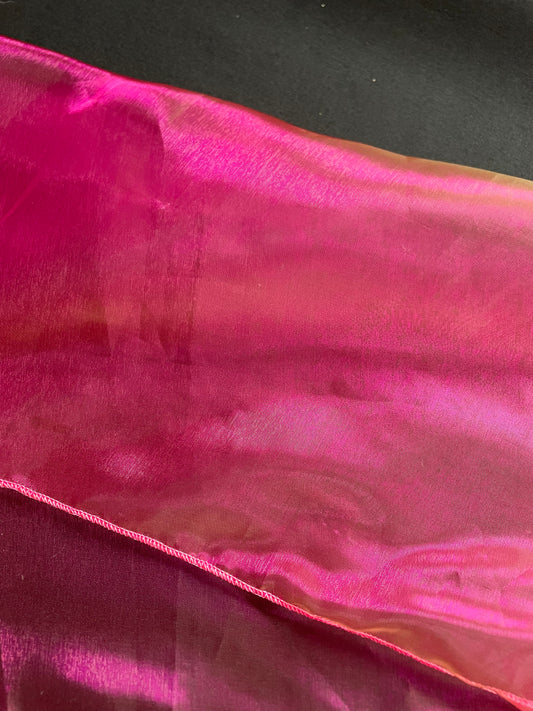 Boucle de chaise - Fushia (Organza)