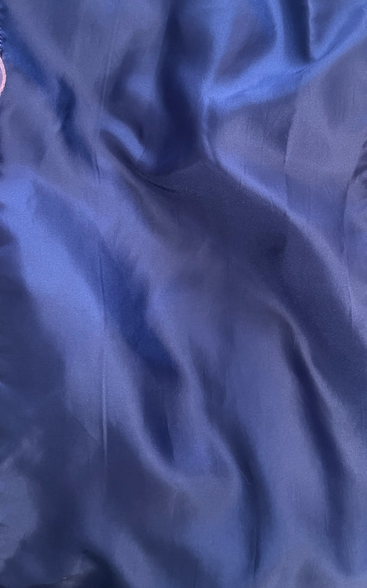 Chemin de table - Marine (satin)